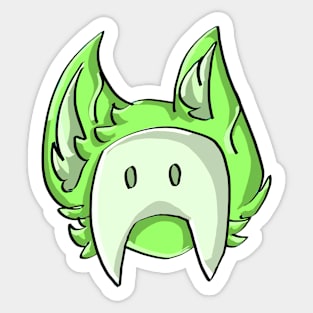 Lime Slime Pup Sticker